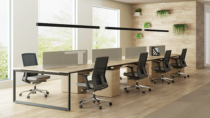 屏风办公桌相比传统办公桌有几大优势