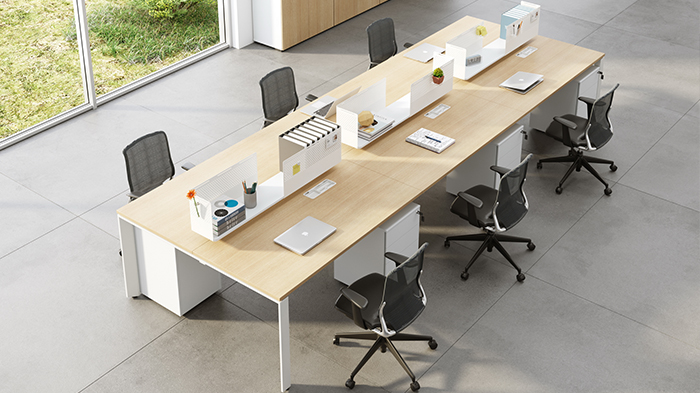 定制职员办公桌需要注重办公效率和人性化体验