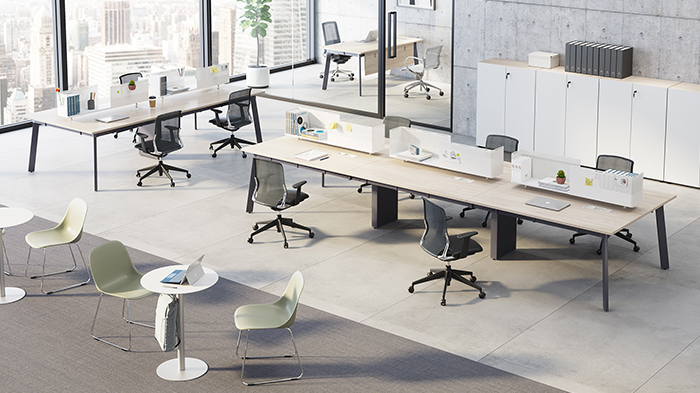 板式办公桌如何演绎现代风格