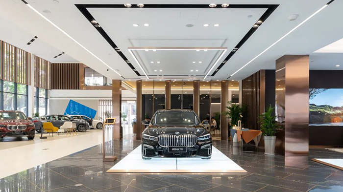 恭贺新达高梵河南中德宝宝马4S展厅交付成功